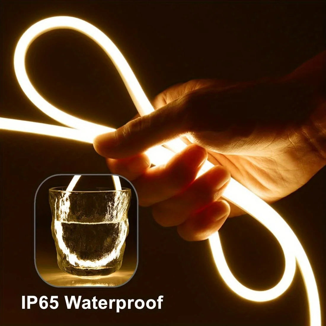 Neon LED Light Strip 5V USB Smart Sensor