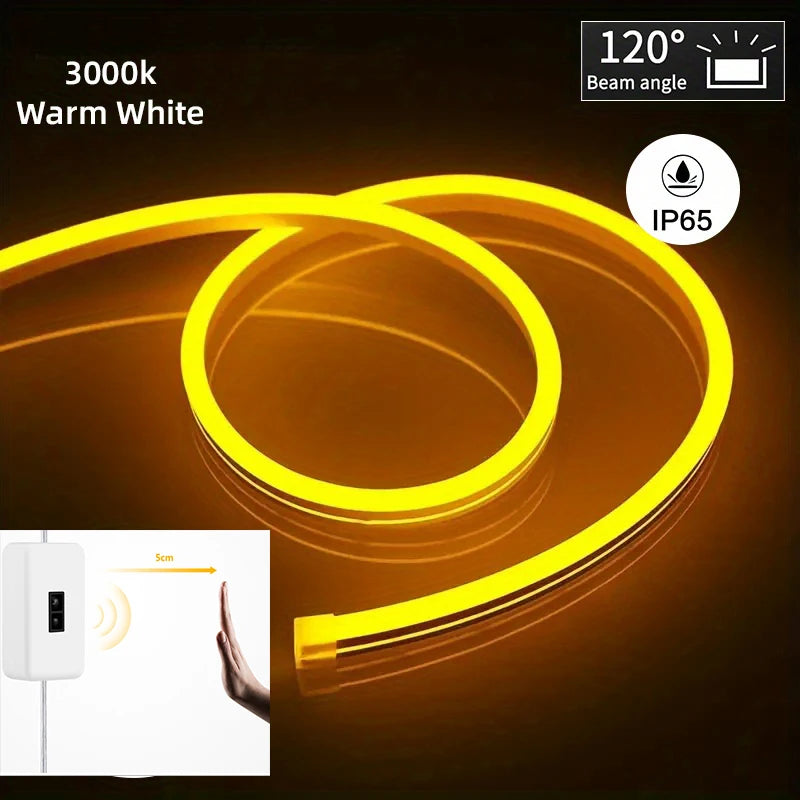 Neon LED Light Strip 5V USB Smart Sensor