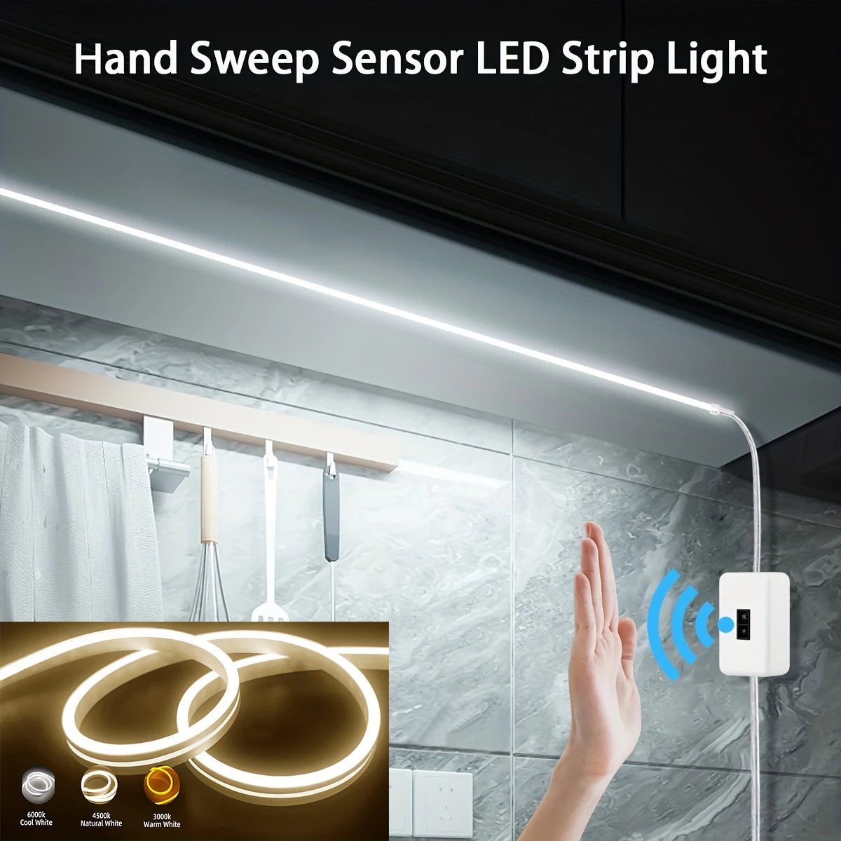Neon LED Light Strip 5V USB Smart Sensor