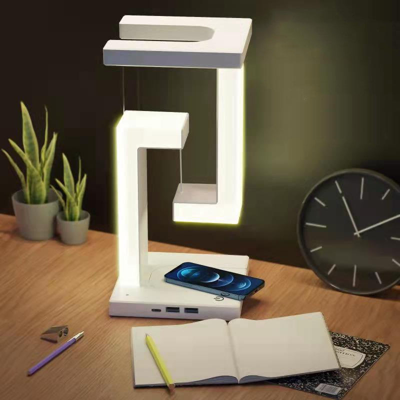 Smartphone Wireless Charging And Lamp